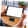 HOMOCONO Adjustable Angle Laptop Desk Mount Keyboard Bracket Under Desk Laptop Organizer Black view 4