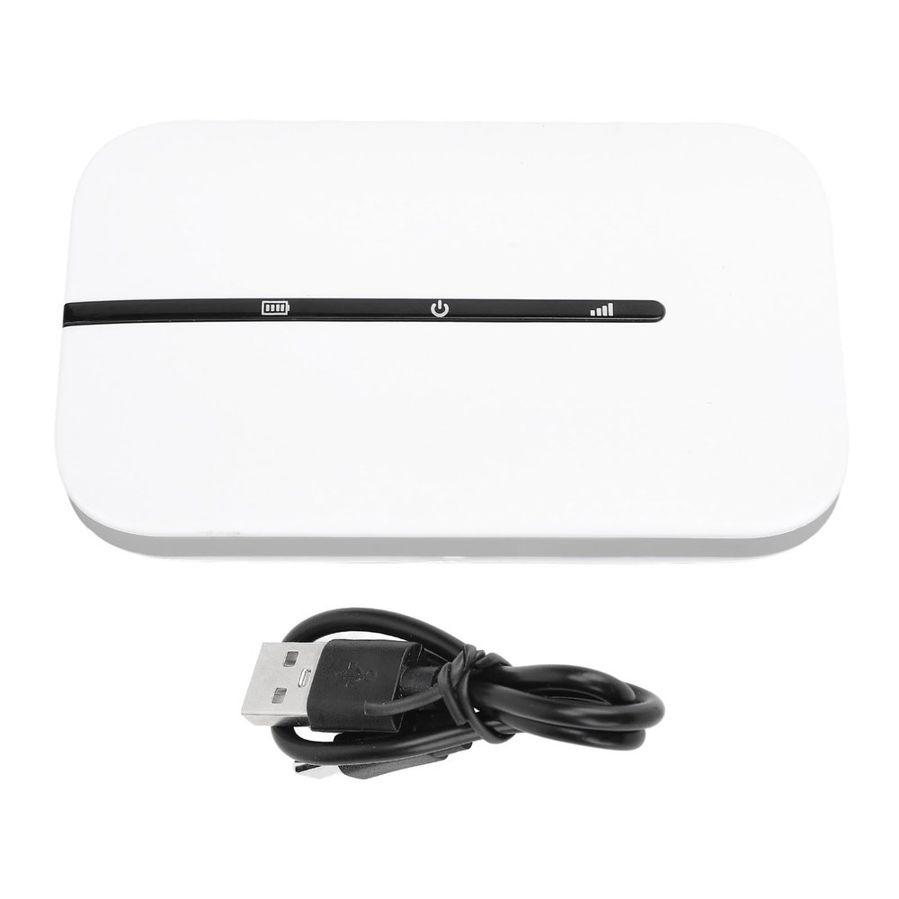 4G Mobile Wi Fi Hotspot, 4G LTE Wi Fi Router, 150 Mbps, 10 Devices Sharing Support, 2100mAh Type C Charging Wi Fi Hotspot Device for Travel Camping Office