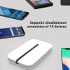 4G Mobile Wi Fi Hotspot, 4G LTE Wi Fi Router, 150 Mbps, 10 Devices Sharing Support, 2100mAh Type C Charging Wi Fi Hotspot Device for Travel Camping Office view 3