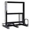 Open Computer Chassis Durable Aluminum and Acrylic Motherboard Case Rack Open Air Frame Chassis Efficient Cooling Space Saving Design Stylish Look for Computer Setup view 1