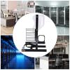 Open Computer Chassis Durable Aluminum and Acrylic Motherboard Case Rack Open Air Frame Chassis Efficient Cooling Space Saving Design Stylish Look for Computer Setup view 2