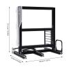 Open Computer Chassis Durable Aluminum and Acrylic Motherboard Case Rack Open Air Frame Chassis Efficient Cooling Space Saving Design Stylish Look for Computer Setup view 4