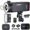 Godox AD200 Pro II AD200Pro II Pocket Flash Strobe, Upgraded Flash Heads, Bicolor Modeling LED Light, 500 Full Power Flashes, 2.4G HSS TTL Speedlight for Sony Canon Nikon Fujifilm Panasonic Cameras view 1