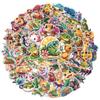 100pcs Reptile Stickers for Kids Waterproof Decals for Water Bottles Laptop Luggage Computer Scrapbooking Teens Adults Girls Funny Party Birthday Decorations view 1