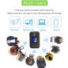 4G LTE Mobile Wi Fi Hotspot, Portable Hotspot Router, 300Mbps High Speed, Up to 10 Devices Sharing, for Travel Hiking Camping Office, Plug and Play view 3