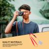 CIYODO 9pieces Neutral Grey Exposure Cards Lanyard for DSLR Video Photography Accurate White Balance and Light Measurement Tool for Digital Cameras view 2