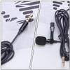 BIUDECO 2sets Clip Microphone Lavalier Omnidirectional Podcast Mic Condenser Lapel Recording Mic for Live Broadcast Vlog view 3