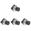 KONTONTY 4pcs USB Pass Through Coupler Adapter Female to Female USB Panel Mount Connector Premium for Connection for Desktop Laptop Media Players and More view 1