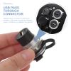 KONTONTY 4pcs USB Pass Through Coupler Adapter Female to Female USB Panel Mount Connector Premium for Connection for Desktop Laptop Media Players and More view 2