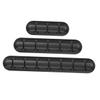 LIFKICH 3pcs Silicone Cord Organizer Clips for Desktop Simple Cable Winder for Household Use Keep Data Tidy and Organized Black view 1