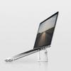 Aluminum Laptop Stand Ventilated Portable for Desk Non-Slip Pads Prevent Overheating view 4