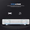Yosoo Sound, PC Soundbar Portable Soundbar Soundbar Sound for Smart Tv Speakers for Tv with 3.5mm Input Soundbar Music Player Bass Surround Sound Box (White) view 3