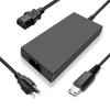 230W 240W AC Adapter for MSI GE76 GE66 GP66 GP76 Stealth 16 17 A1VFG A13VG A13VF A1VIG A1VHG GS77 12UHS 12UGS 12UE Power Supply A20-240P2A A17-230P1A Laptop Charger view 1