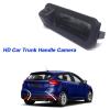 Rufutle Reversing Camera for Ford Focus SE Focus ST 2 3 Turnier Mk3 2012-2014, HD 170 Fisheye Rear View Camera Trunk Handle Camera view 3