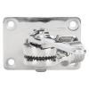 HKINBAS Fit for Marine Grade VHF Antenna Base Mount 93 X 64mm Stainless Steel Adjustable Mount Base Bracket for Boat Yacht view 4