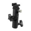 CAXUSD E-Type DSLR Camera Flash Bracket with Umbrella Holder Light Stand Mount for Standard Shoe Flashes and Led Lights Compatible with Nikon and Olympus view 1
