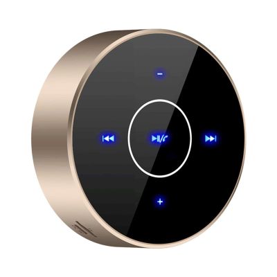 Zopsc Small Speaker, Touch Screen Portable Bluetooth Speaker with Noise Reduction, Shock Sound Multitouch Subwoofer Small Speaker for Home Bathroom Office