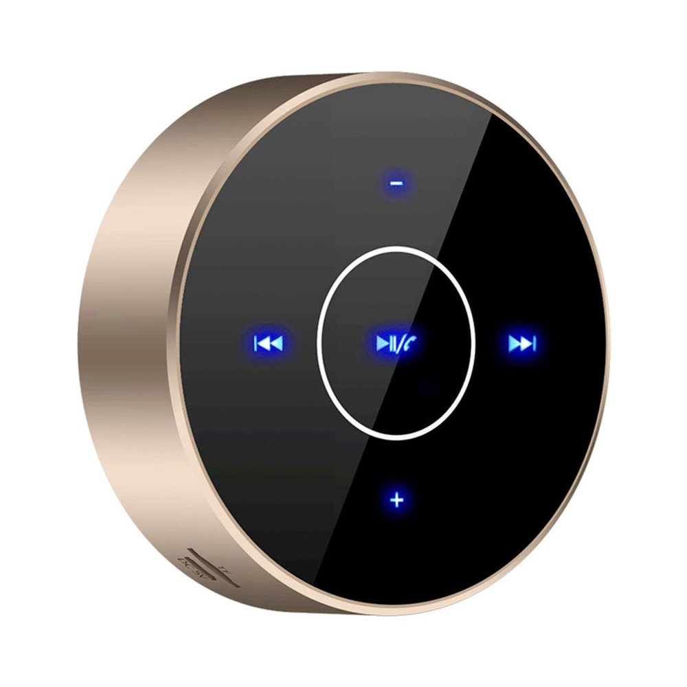 Zopsc Small Speaker, Touch Screen Portable Bluetooth Speaker with Noise Reduction, Shock Sound Multitouch Subwoofer Small Speaker for Home Bathroom Office