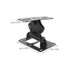 CAXUSD 1pc Wall Mounted Rotatable Speaker Stand and Speaker Holder for Surround Design for Optimal view 2