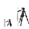 eexbz Projector Stand Desktop Tripod Compact Projector Tripod Bracket Portable Selfie Tripod Easy to Travel and Carry Suitable for Office Or Home Theater Projector Mount(Black) view 2
