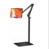 Tablet Floor Stand with 4.2LB Base,Overhead Bed Phone Stand Angle Height Adjustable Tablet Holder Bed,Phone Stand for iPad/iPhoneX/iPad Pro Air Mini, Samsung Tab,E-Readers view 1