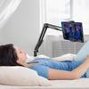 Tablet Floor Stand with 4.2LB Base,Overhead Bed Phone Stand Angle Height Adjustable Tablet Holder Bed,Phone Stand for iPad/iPhoneX/iPad Pro Air Mini, Samsung Tab,E-Readers view 3