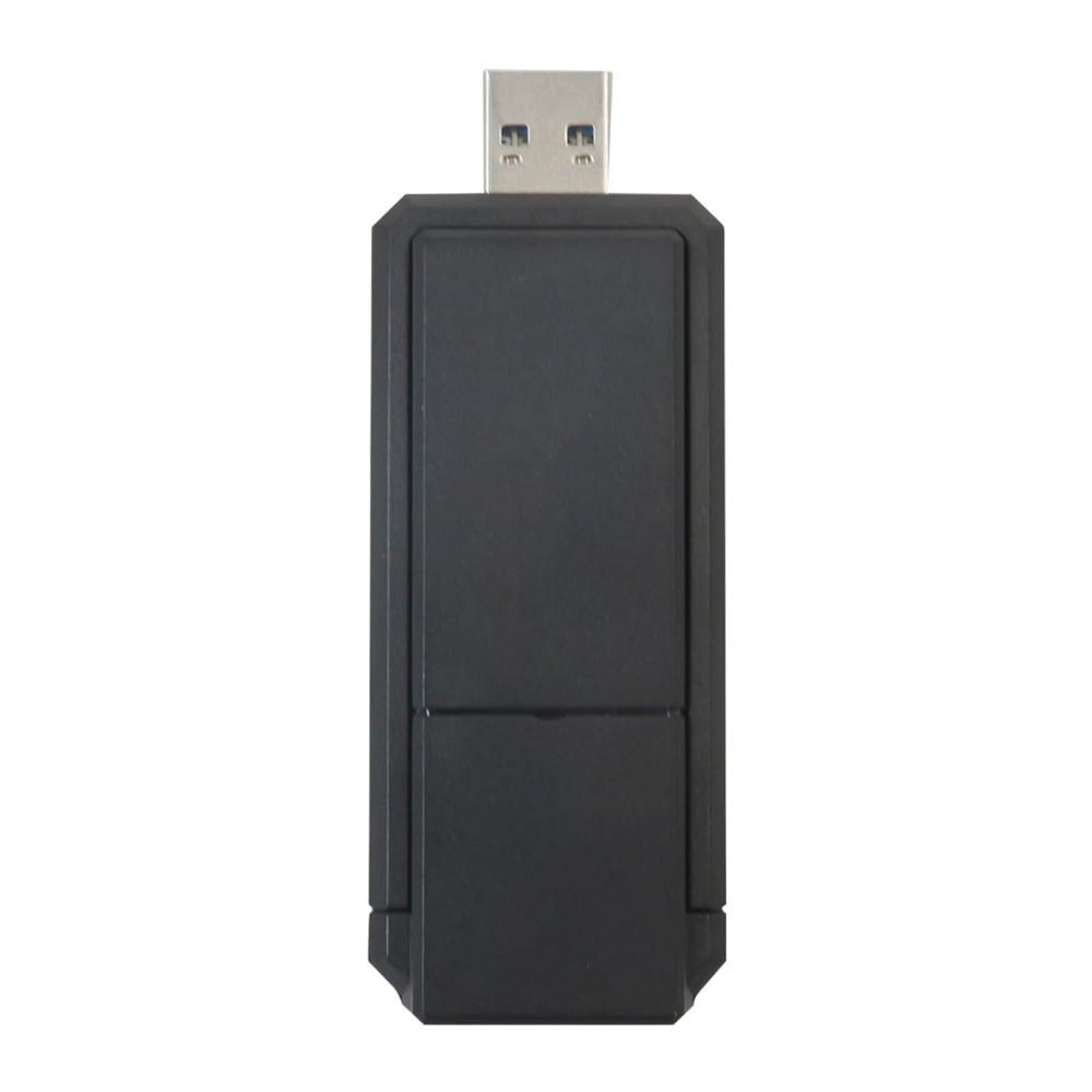 USonline911 AXE5400 Speed WiFi 6E USB 3.0 WiFi Adapter Wireless Network Card with WLAN Module and Flip-Folding Antenna Extender