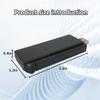 USonline911 AXE5400 Speed WiFi 6E USB 3.0 WiFi Adapter Wireless Network Card with WLAN Module and Flip-Folding Antenna Extender view 4