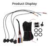 Biorunn 360 Panoramic Camera HD Rear/Front/Left/Right 360 Panoramic Accessories for Car Android Radio Multimedia Player view 3