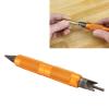FLEXMAN Double Ended Case Prep Multitool, Reloading Chamfer Deburr Hand Tool with 4 Drill, Skid Resistances Case Chamfer Deburring Hand Tools view 4