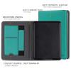 CoBak Case with Stand for Kindle Paperwhite 12th Gen 2024 Released (7") & Kindle Colorsoft Signature Edition - Durable PU Leather Cover with Auto Sleep Wake, Card Slot, Hand Strap Feature, Jade view 3
