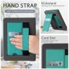 CoBak Case with Stand for Kindle Paperwhite 12th Gen 2024 Released (7") & Kindle Colorsoft Signature Edition - Durable PU Leather Cover with Auto Sleep Wake, Card Slot, Hand Strap Feature, Jade view 4