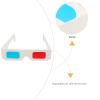 Hemobllo 100pcs Cardboard Glasses for Movies Games Lightweight Anaglyph Eyewear for Easy Carrying Portable Travel Outdoor Activities view 3