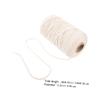 HAPINARY 1roll Multi-use Cotton Macrame Rope Hanging Cord for Wall Hangings Tapestry Crafts Home Decor Lightweight Easy to Cut for Creative Projects view 4