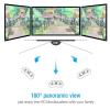 5JJJLOOOPP Projector Screen Portable Indoor/Outdoor 16:9 Foldable 4K Movie Screen - Suitable for Camping, Party, Home Theater, 60" /72" /84" /100" /120" (60IN, Thin) (60IN Thick) view 3