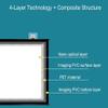 SXYHCK 72in Projector Screen Retractable Pull Down, 30in 40in 50in 60in Portable Projection Screen, 4K HD Home Theater Movie Screen for Indoor Outdoor(16:9,30inch) view 4