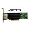 10Gb Network Card X540-T2, 2 Port RJ45,PCIe2,0 X8 10Gb/1Gb Ethernet Adapter with Intel X540 Chipset, Low Profile & Full Height view 1
