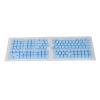 132 Keys Thai Keycaps Set ABS OEM Height Translucent Keyboard Keycaps for Mechanical Keyboards (Blue) view 2