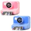 Kids Camera Instant Print, Kids Digital Video Cameras with 3 Rolls of Printer Paper for Toddler, Birthday Gifts Toy for 3 4 5 6 7 8 9 10 Year Old Girls Boys, Pink & Blue view 1