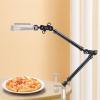 530mm Camera Mount Adjustable Arm, Adjustable Friction Articulated Arm Double Sections Extension Metal Arm Stand with 1/4inch Thread for LED Light Microphone Phone view 2
