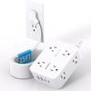 Extension Cord 25 Ft, Power Strip with 4 USB Ports(2 USB C), HANYCONY 1080J Surge Protection, 8 Outlets Extender Desk Charging Station for Home Office Dorm Room Essentials view 1