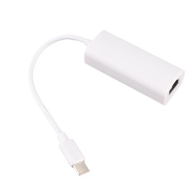 USB C to Ethernet Adapter, USB 3.1 Type C to RJ45 Ethernet to USB C USB to Ethernet Adapter with 100Mbps Ethernet LAN Network Adapter Converter for Laptop