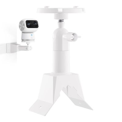 Adjustable Bracket Mount Compatible with Eufy Security Indoor Cam S350 Camera, 360 Degree Adjustable Camera Corner Bracket Mount for Eufy S350 Indoor Cam