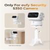 Adjustable Bracket Mount Compatible with Eufy Security Indoor Cam S350 Camera, 360 Degree Adjustable Camera Corner Bracket Mount for Eufy S350 Indoor Cam view 2