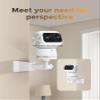Adjustable Bracket Mount Compatible with Eufy Security Indoor Cam S350 Camera, 360 Degree Adjustable Camera Corner Bracket Mount for Eufy S350 Indoor Cam view 4