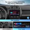 10.1-inch Car Radio Stereo for Compass/Patriot 2009-2016, Supports Wireless CarPlay/Bluetooth/GPS Navigation/HD Reverse Camera/FM/DSP/Android12 view 2