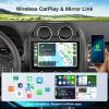 10.1-inch Car Radio Stereo for Compass/Patriot 2009-2016, Supports Wireless CarPlay/Bluetooth/GPS Navigation/HD Reverse Camera/FM/DSP/Android12 view 4