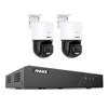 ANNKE 3K PT PoE Security Camera System with PT Auto-Tracking, 340Pan 110Tilt, 2pcs Home Surveillance Camras Wired Outdoor, 2-Way Audio, Color Night Vision, Smart AI Detection, 8CH H.265+ NVR view 1