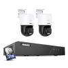 ANNKE 3K PT PoE Security Camera System with PT Auto-Tracking, 340Pan 110Tilt, 2pcs Surveillance Camras Wired Outdoor, 2-Way Audio, Color Night Vision, Smart AI Detection, 8CH H.265+ NVR with 2TB HDD view 1