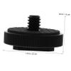 DirectNine Basics 3pcs Flash Hot Shoe Mount Adapter Cold Shoe Mount for Tripod Adapter for DSLR Camera Rig Supply view 3